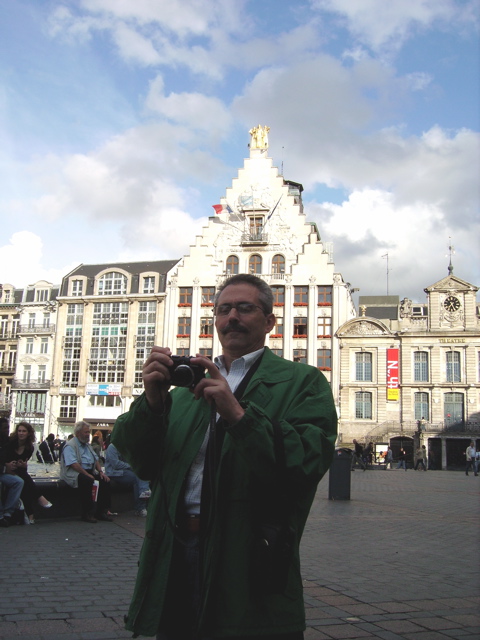11 Lille - Grand'Place photographe en action 