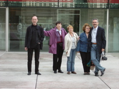12 Lille - Groupe devant la cafétéria du Palais des Beaux Arts
